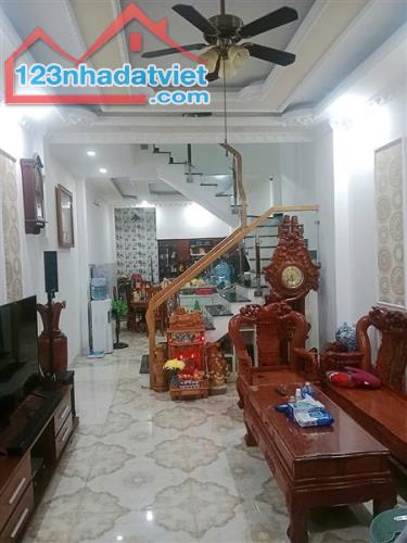 NHÀ ĐẸP - GẦN CV LÀNG HOA GV & CHỢ HẠNH THÔNG TÂY QUANG TRUNG  - HXH SÁT MT - DT 72M² - 4