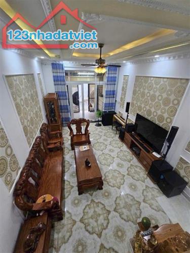 NHÀ ĐẸP - GẦN CV LÀNG HOA GV & CHỢ HẠNH THÔNG TÂY QUANG TRUNG  - HXH SÁT MT - DT 72M² - 4 - 1