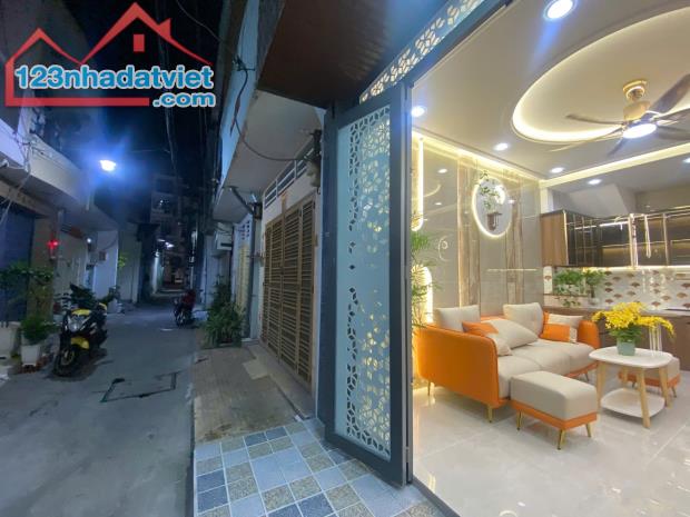 Siêu phẩm nhà 3 tầng mới hiện đại Quận 6 hoàn công chỉ 5 tỷ nhỉnh. - 4