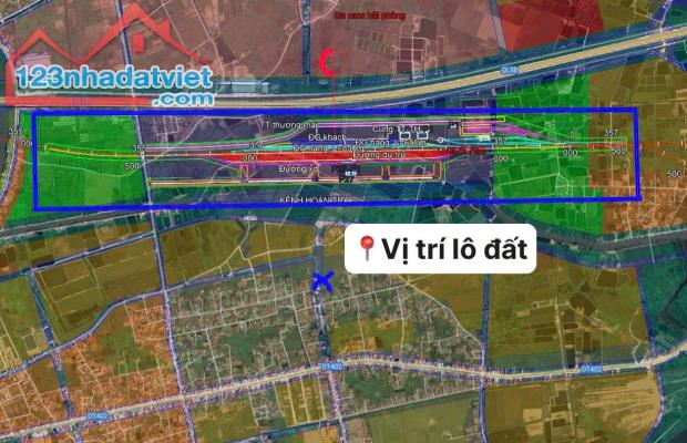 Bán lô đất Minh Tân - Kiến Thụy đường 7m, rất gần ga tàu, giá chỉ 8,5 triệu/m2 rẻ nhất thị - 1