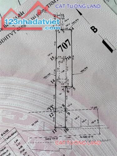 Bán 550m2 đất thổ, Mặt tiền Trương Thị Hoa, Quận 12. Giá 37 tỷ thương lượng. - 3