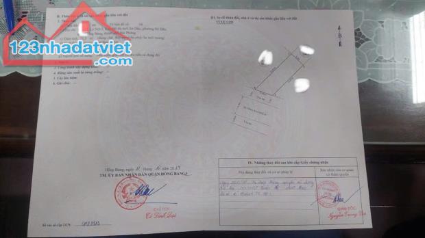 Giảm giá 200tr lô đất khu đô thị mới Sở Dầu, Hồng Bàng chỉ 5ty 880tr