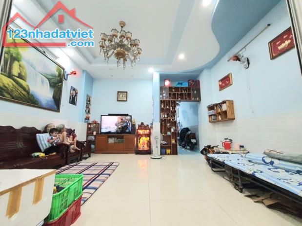 Mặt tiền Thích Bửu Đăng P.1 GV, 129m2 ngang 5,5m , nhà 3 tầng BTCT - 1