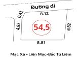 💥 Bán Đất Lô Góc Đẹp – Mạc Xá, Liên Mạc – Giáp Thụy Phương – Bắc Từ Liêm – Giá Cực Tốt!