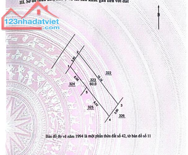 CHÍNH CHỦ BÁN GẤP 60M THANH TRÌ _PHÂN LÔ-OTO VƯỢT-NGÕ THÔNG-ĐẦU TƯ LƯỚT SÓNG - 1
