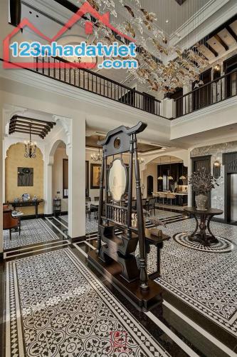 SIÊU BIỆT THỰ 420M2X6 TẦNG MẶT PHỐ VIP BA ĐÌNH - NỘI THẤT XA HOA KIẾN TRÚC INDOCHINE - 2