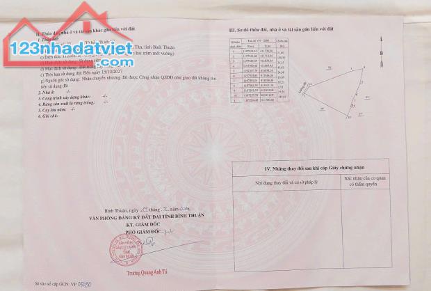 CHÍNH CHỦ CẦN BÁN NHANH 4,7HA ĐẤT TẠI Xã Tân Phúc huyện Hàm Tân tỉnh Bình Thuận. - 3