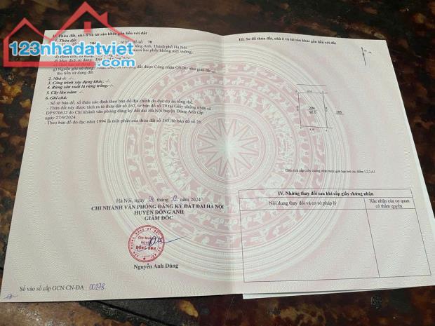 💥 SIÊU PHẨM GIÁ RẺ TẠI CỔ LOA – ĐÔNG ANH - 1