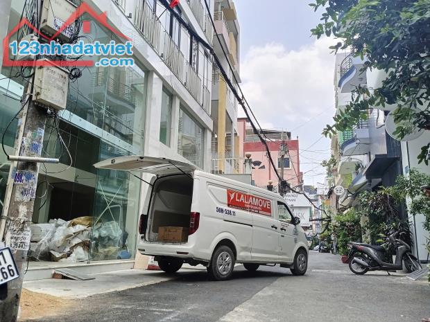 Bán nhà Mặt tiền Hẻm 10m Trần Hưng Đạo - Cầu Kho -Q1, 7.7/12.8x24m, 7 tầng, 65 tỷ. - 3