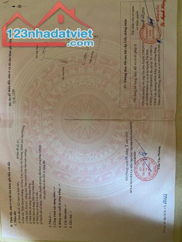 Bán đất 50m tại Quỳnh Hoàng, Nam Sơn, An Dương giá chỉ 1,xx tỷ  LH 0979087664 - 3