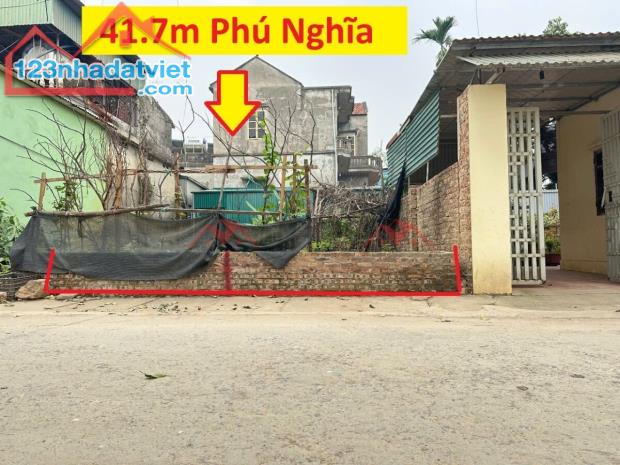 CHÍNH CHỦ BÁN LÔ ĐẤT 41,7M TẠI PHÚ NGHĨA-CHƯƠNG MỸ-HÀ NỘI
