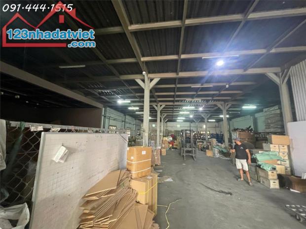 Cho thuê gấp kho: Dt: 1500m2  Mặt tiền đường Nguyễn Du, P. Bình Hòa, Thuận An, Bình Dương. - 2
