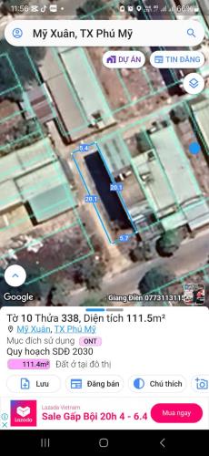 Đất Đẹp - Giá Tốt – Cần Bán Nhanh lô đất tái định cư Phước Lập - Mỹ Xuân - Phú Mỹ - BRVT - 2