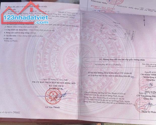 Nhà Đẹp – Cần Bán Nhanh Biệt Thự 2 Tầng Tại xã Đông Ninh huyện Đông Sơn, tỉnh Thanh Hóa - 1