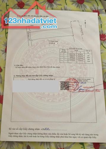 Chuyển nhượng lô đất 179m2 ngang 6m CC Thống Nhất Minh Tân Kiến Thụy Hải Phòng