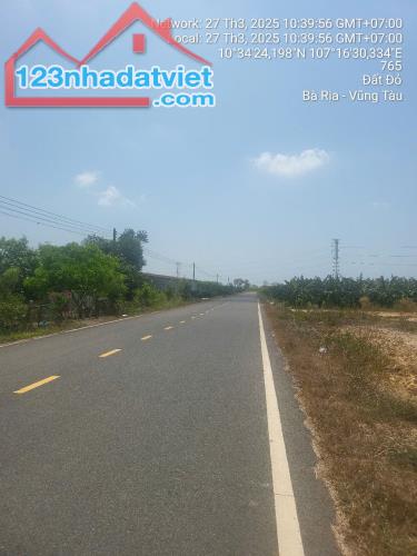 VỊ TRÍ ĐẸP - ĐẦU TƯ SINH LỜI - Cần Bán Lô Đất Xã Long Tân Huyện Đất Đỏ, Bà Rịa - Vũng Tàu - 1