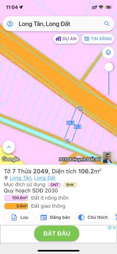 Sinh lời không ngừng với lô đất Bà Rịa - Vũng Tàu  chỉ từ 320 triệu - 3