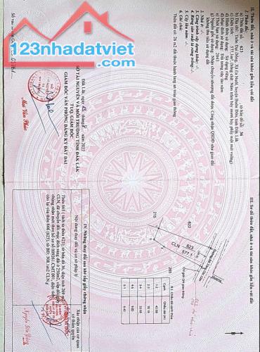 Đất đẹp – Sổ đỏ riêng – Thổ cư sẵn – Giá cực tốt đầu tư Tại xã Ea Nuôl, huyện Buôn Đôn, - 1