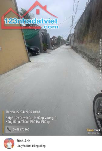 Siêu Phẩm 115m đất chỉ 2,3 tỷ tại Quỳnh Cư, Hùng Vương, Hồng Bàng, Hải Phòng