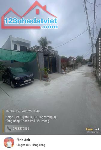 Siêu Phẩm 115m đất chỉ 2,3 tỷ tại Quỳnh Cư, Hùng Vương, Hồng Bàng, Hải Phòng - 1