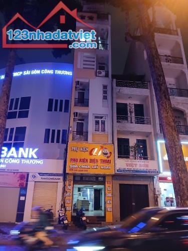 Bán Nhà MT Trần Quang Khải, Tân Định, Quận 1, 6 tầng thang máy, HĐT: 80 triệu, giá 24 tỷ