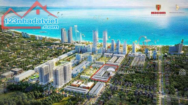 MỞ BÁN SHOPHOUSE 4 TẦNG SÁT BIỂN ĐẦU TIÊN TẠI TT NINH THUẬN. SỔ ĐỎ TỪNG CĂN, GIÁ CỰC TỐT!!