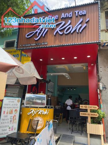 SANG NHƯỢNG MẶT BẰNG KIOT BÁN CAFE VÀ TRÀ TẠI PHƯỜNG 12, QUẬN GÒ VẤP, TPHCM - 1