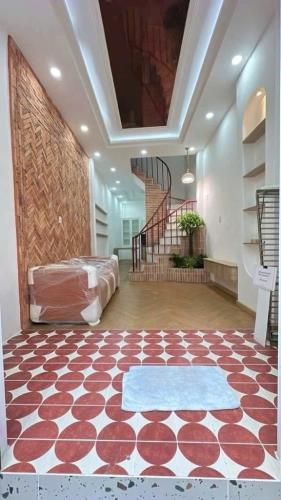 NHÀ SIÊU ĐẸP KHÁNH HỘI P.4 Q.4 THIẾT KẾ RIÊNG 4 TẦNG BÊ TÔNG CHỈ NHỈNH 6T