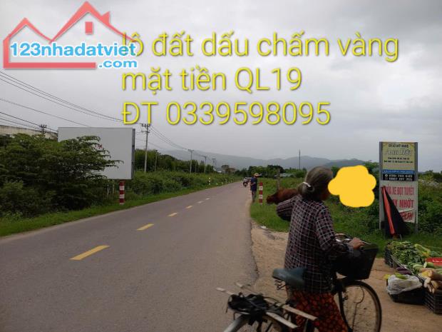 Ngộp bán lô đất mặt tiền QL19B đối diện Cụm CN CÁT NHƠN, Phù cát, - 3