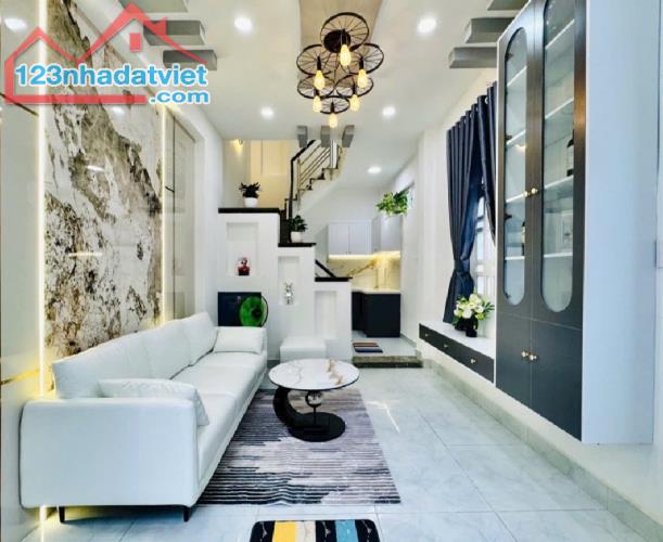 Bán nhà mới xây Hẻm xe hơi Nguyễn Du p7 Gò Vấp.chỉ 4 tỷ85 - 1