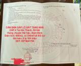 CẦN BÁN GẤP LÔ ĐẤT TẶNG NHÀ CẤP 4 Tại Hải Thanh, Xã Hải Hưng ,Huyện Hải hậu ,Nam Định