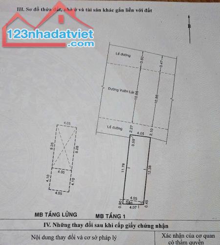 Bán nhà mặt tiền đường vườn Lài, Phú Thọ Hòa, Tân Phú - 3
