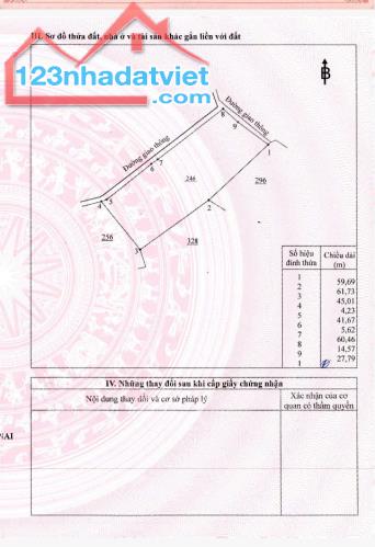 Chính Chủ Bán 5167m2 Đất Tại Xã Xuân Thiện, Huyện Thống Nhất, Đồng Nai ( dự kiến sắp lên