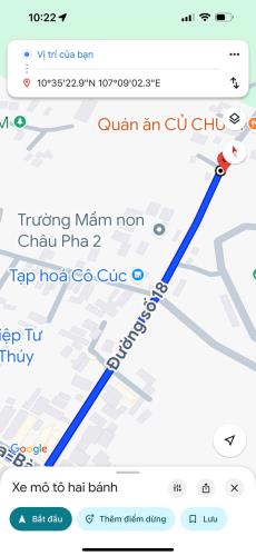SỞ HỮU LÔ ĐẤT DT 5.145,3M2, THỔ CƯ 100M2, GIÁ TỐT NHẤT XÃ CHÂU PHA, PHÚ MỸ - 4