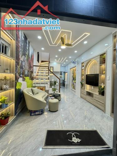 NHÀ ĐẸP CĂN GÓC Ở NGAY - TRẦN THỊ NGHỈ - GÒ VẤP - 2TÂNG - DTSD 60M² - 3PN (CÓ PHÒNG TRỆT