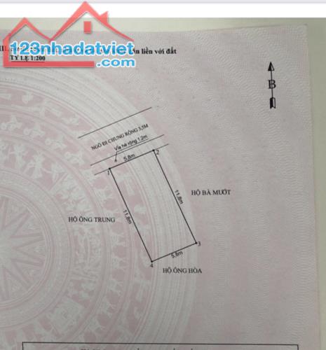 Bán lô duy nhất 68,4m giá chỉ 3,xx tỷ tại Trại Chuối, Hồng Bàng.  LH 0979087664 - 1
