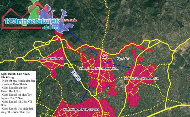 Bán 1.654m2 Đất Nền Đẹp Xã Kiên Thành, Thị Xã Chũ Cơ Hội Sinh Lời - 1