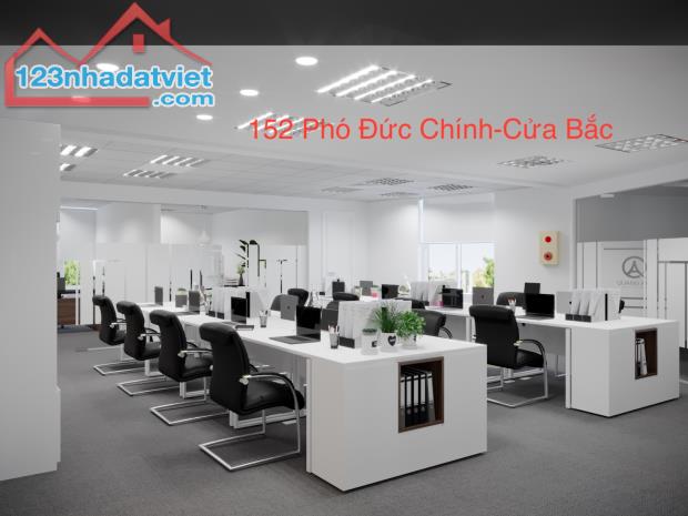 CHo thuê văn phòng 12 tầng, 152 Phó Đức Chính, Cửa Bắc trống DT 250m2, 125m2 giá chỉ từ 26 - 2