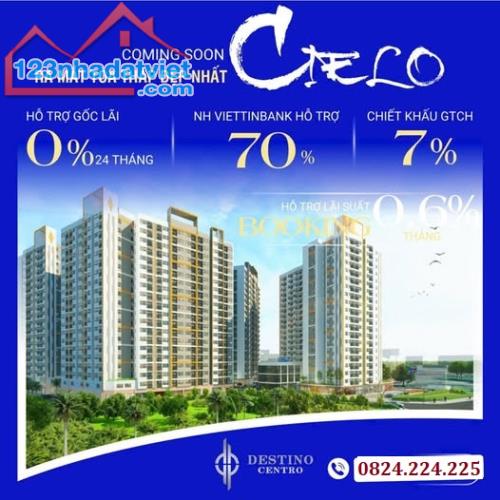 Căn hộ tháp mới Cielo tháp đẹp nhất dự án Destino centro mặt tiền quốc lộ 1A
