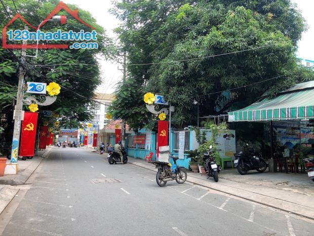Bán căn nhà vị trí siêu đẹp – ngay mặt tiền đường Tân Hòa Đông, lộ giới 8m, sầm uất, 7.x t