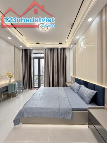 BÁN NHÀ 5 Tầng THANG MÁY + FULL NỘI THẤT, HẺM XH 5M - LÊ VĂN THỌ - GÒ VẤP 4x14 - 10,68 Tỷ - 3
