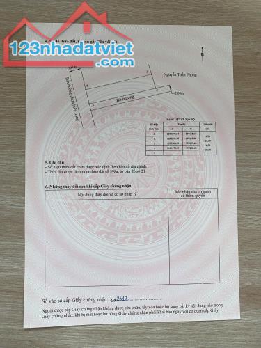 Bán lô góc 94m2 ngay chợ Minh Tân Kiến Thụy Hải Phòng giá 2 tỷ hơn