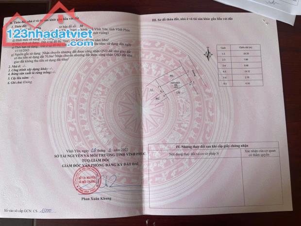 Bán nhà 3 tầng ngõ 11 Tôn đức thắng, Khai quang, Vĩnh yên. - 5