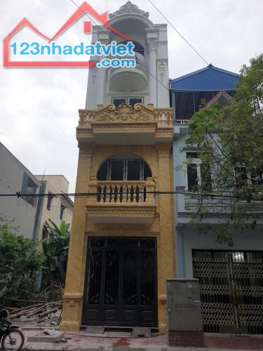 BÁN NHÀ  ĐẸP 5.8 TỶ 4 TẦNG 64M2 CÓ GARA Ô TÔ KHU ĐÔ THỊ THỐNG NHẤT