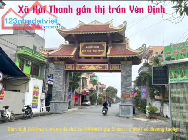 HOT HOT HOT - CẦN BÁN GẤP LÔ ĐẤT TẶNG NHÀ CẤP 4 Tại Hải Thanh, Xã Hải Hưng ,Huyện Hải hậu - 2