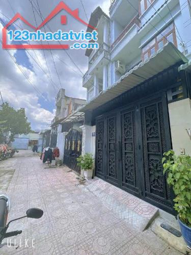 Nhà đẹp 1 lầu hẻm 5m hẻm 1 mặt nhà thoáng mát tân thới hiệp 14 ngay metro q12 - 1