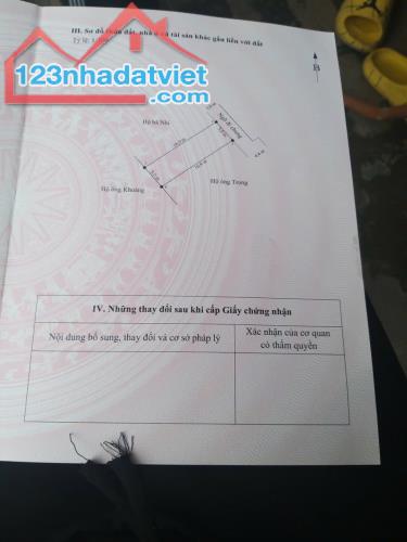 Bán đất Hải Thành 1 - Dương Kinh oto vào tận đất  - Diện tích : 84,2m2 - Mặt tiền 5m