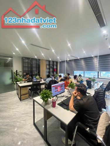 CHO THUÊ Sàn Văn Phòng Dịch Vọng Hậu, DT 200m, MT 8m, THÔNG SÀN
