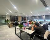 CHO THUÊ Sàn Văn Phòng Dịch Vọng Hậu, DT 200m, MT 8m, THÔNG SÀN