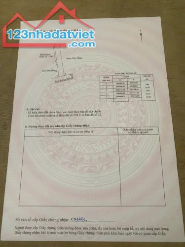 Bán 100m2 đất trục thôn Thọ Linh Minh Tân Kiến Thụy giá 2 tỷ hơn
